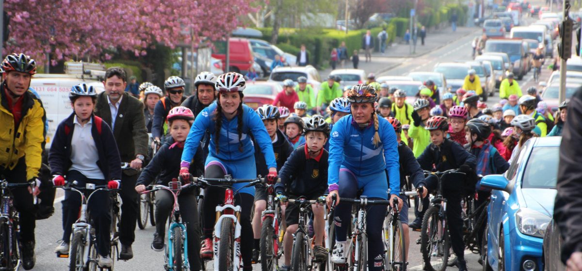 Edinburgh's Cycling Festival - inspiring  medal winning cycle athletes