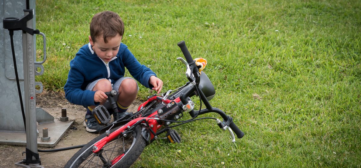 Edinburgh's Cycling Festival -  June 2016 - Bike Curious Family Workshop 